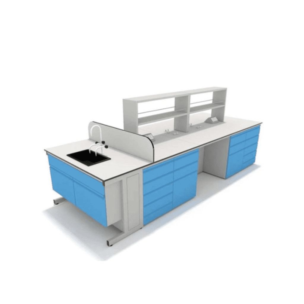 LAB CENTRAL ISLAND BENCH FOR CHEMISTRY - Schoolmart